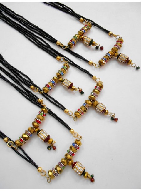 Meenakari Mangalsutra (6 Pcs)